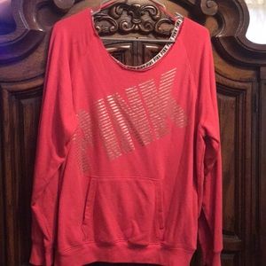 Pink pull over
